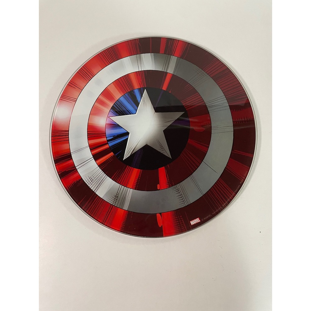 Marvel Captain‎ America Shield Round Glass Cutting Board